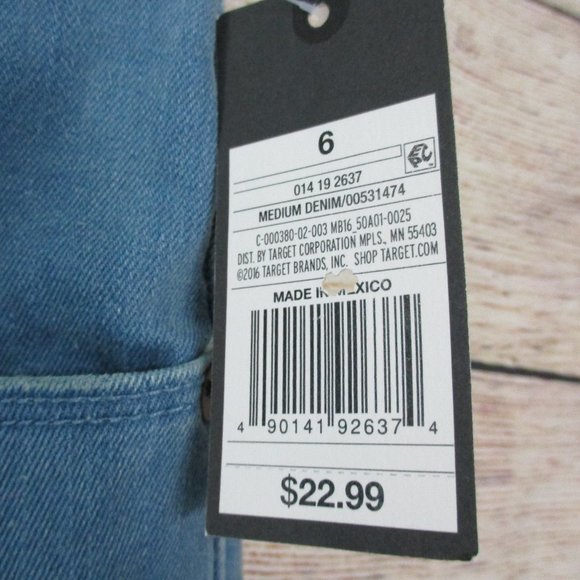 Mossimo Denim Highest Rise Power Stretch Shorts - Picture 8 of 8